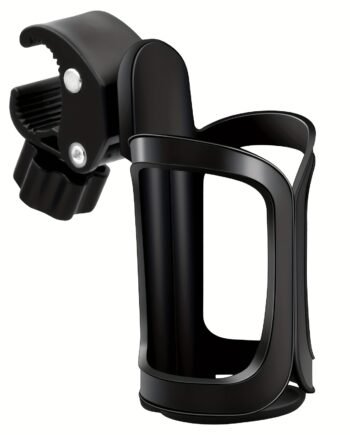 360° Rotating Cup Holder for Strollers, Bikes & Mobility Equipment