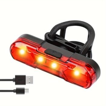 USB Rechargeable Bicycle Rear Safety Light