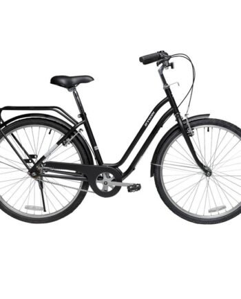 City Bike Elops 100 Low Frame 26" Single Speed - Black