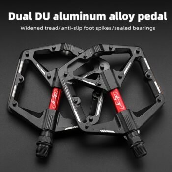 Wide Anti-Slip Bike Pedals for Road and Mountain Bikes